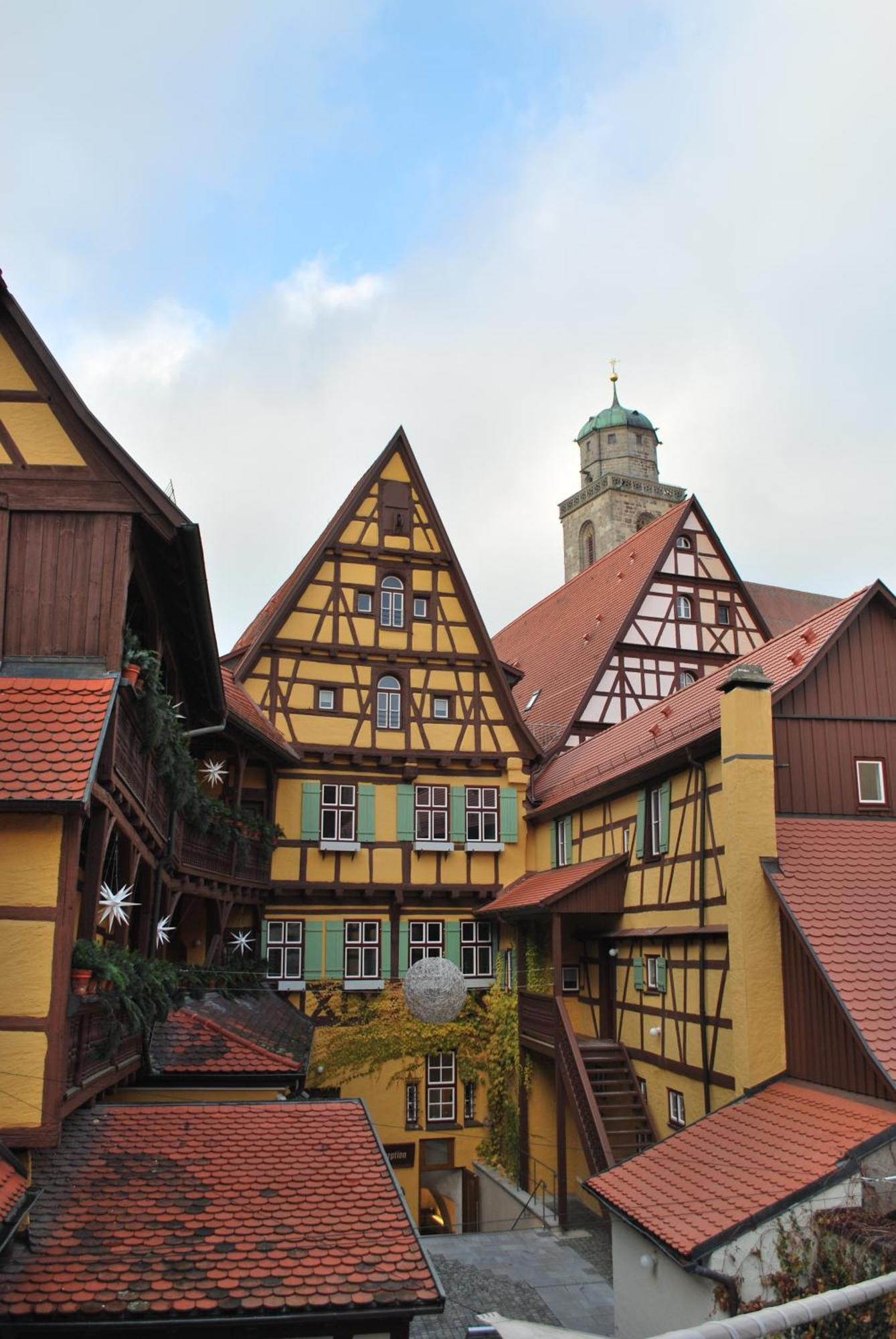 Hezelhof Hotel Dinkelsbuhl Bagian luar foto
