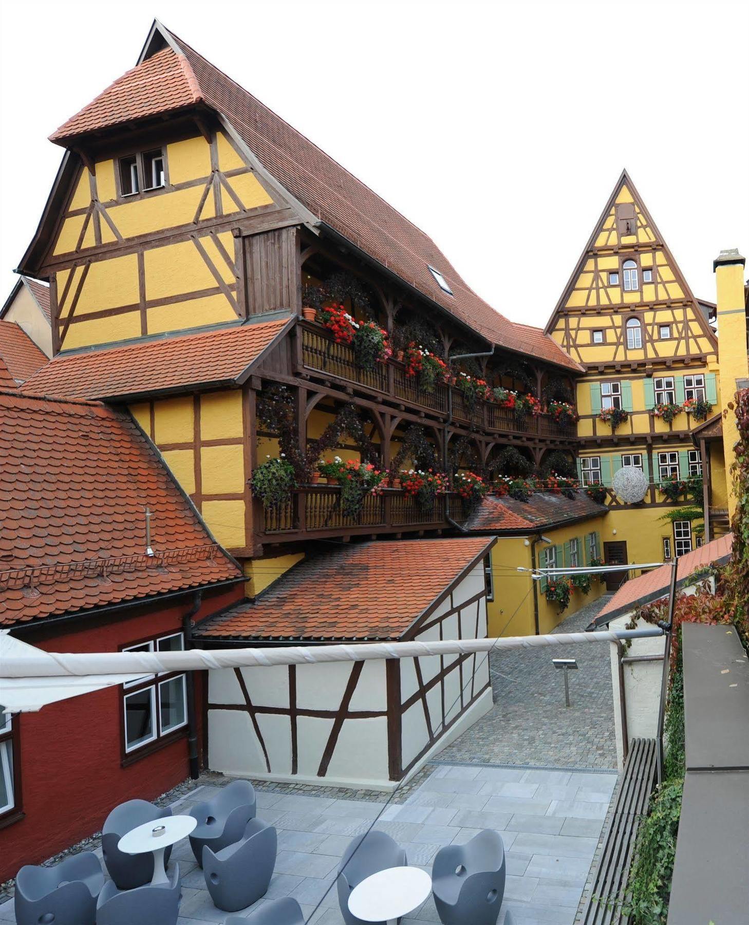 Hezelhof Hotel Dinkelsbuhl Bagian luar foto